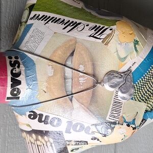 NWT Mended heart oversized pendant